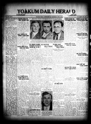 Yoakum Daily Herald (Yoakum, Tex.), Vol. 36, No. 181, Ed. 1 Wednesday, November 2, 1932