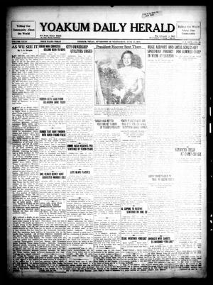 Yoakum Daily Herald (Yoakum, Tex.), Vol. 35, No. 66, Ed. 1 Wednesday, June 17, 1931