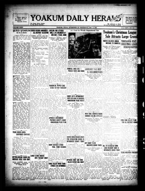 Yoakum Daily Herald (Yoakum, Tex.), Vol. 35, No. 211, Ed. 1 Wednesday, December 9, 1931