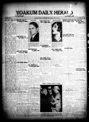 Yoakum Daily Herald (Yoakum, Tex.), Vol. 36, No. 165, Ed. 1 Friday, October 14, 1932