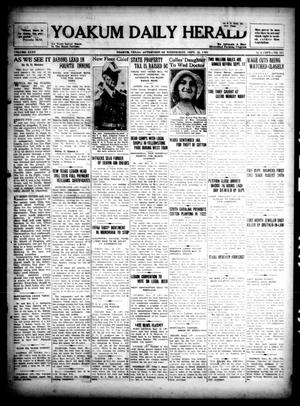 Yoakum Daily Herald (Yoakum, Tex.), Vol. 35, No. 147, Ed. 1 Wednesday, September 23, 1931