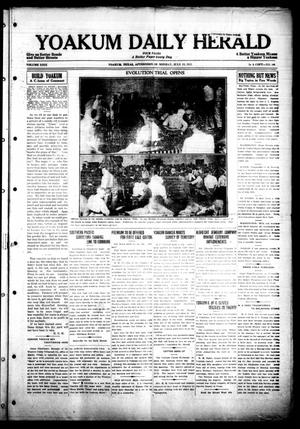 Yoakum Daily Herald (Yoakum, Tex.), Vol. 29, No. 86, Ed. 1 Monday, July 13, 1925