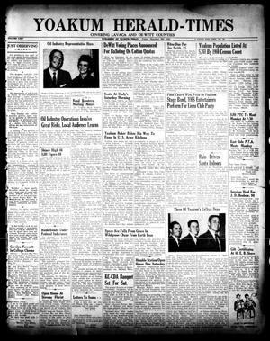 Yoakum Herald-Times (Yoakum, Tex.), Vol. 64, No. 97, Ed. 1 Friday, December 9, 1960