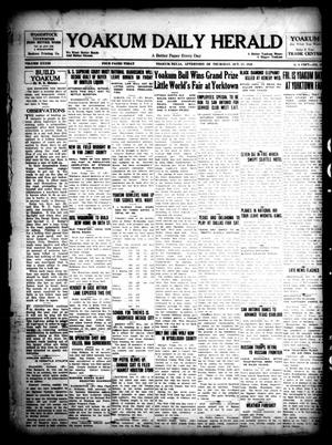 Yoakum Daily Herald (Yoakum, Tex.), Vol. 33, No. [169], Ed. 1 Thursday, October 17, 1929