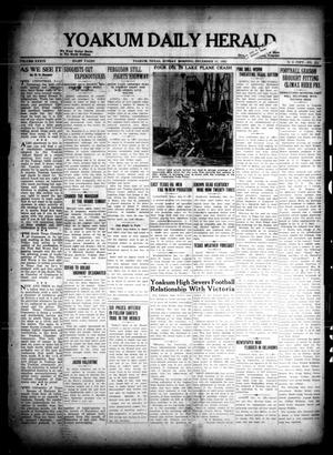 Primary view of object titled 'Yoakum Daily Herald (Yoakum, Tex.), Vol. 36, No. 212, Ed. 1 Sunday, December 11, 1932'.
