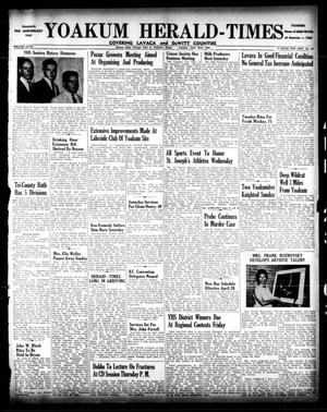 Yoakum Herald-Times (Yoakum, Tex.), Vol. 67, No. 33, Ed. 1 Tuesday, April 23, 1963