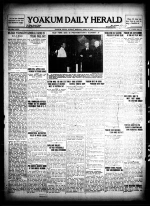 Yoakum Daily Herald (Yoakum, Tex.), Vol. 36, No. 19, Ed. 1 Sunday, April 24, 1932