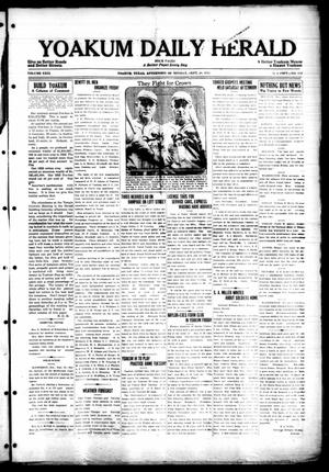 Yoakum Daily Herald (Yoakum, Tex.), Vol. 29, No. 151, Ed. 1 Monday, September 28, 1925