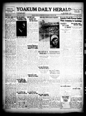 Yoakum Daily Herald (Yoakum, Tex.), Vol. 35, No. 65, Ed. 1 Tuesday, June 16, 1931