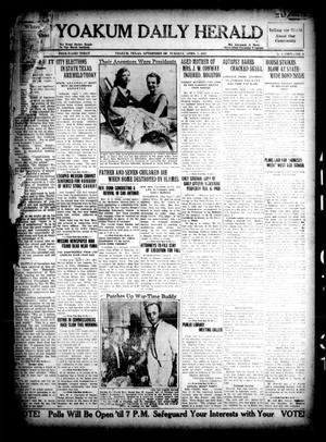 Yoakum Daily Herald (Yoakum, Tex.), Vol. [35], No. 6, Ed. 1 Tuesday, April 7, 1931