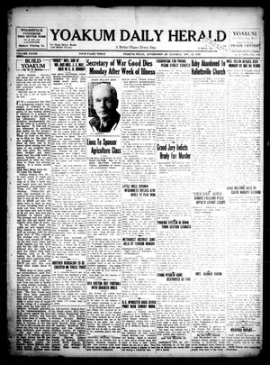 Yoakum Daily Herald (Yoakum, Tex.), Vol. 33, No. 196, Ed. 1 Tuesday, November 19, 1929