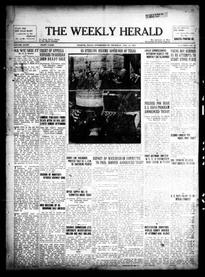 The Weekly Herald (Yoakum, Tex.), Vol. 34, No. 43, Ed. 1 Thursday, January 22, 1931