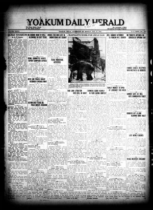 Primary view of object titled 'Yoakum Daily Herald (Yoakum, Tex.), Vol. 36, No. 179, Ed. 1 Monday, October 31, 1932'.