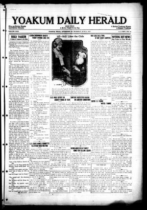 Yoakum Daily Herald (Yoakum, Tex.), Vol. 29, No. 54, Ed. 1 Thursday, June 4, 1925