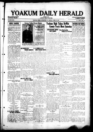 Yoakum Daily Herald (Yoakum, Tex.), Vol. 29, No. 11, Ed. 1 Monday, April 13, 1925