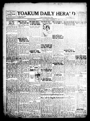 Yoakum Daily Herald (Yoakum, Tex.), Vol. 33, No. 199, Ed. 1 Friday, November 22, 1929