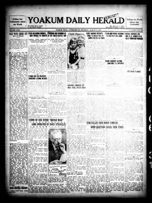 Yoakum Daily Herald (Yoakum, Tex.), Vol. 35, No. 108, Ed. 1 Thursday, August 6, 1931