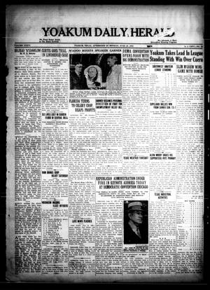 Yoakum Daily Herald (Yoakum, Tex.), Vol. 36, No. 73, Ed. 1 Monday, June 27, 1932