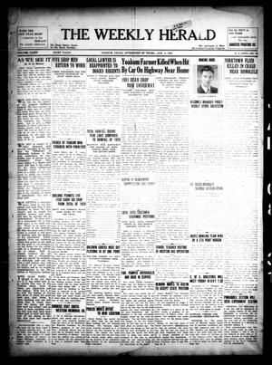 The Weekly Herald (Yoakum, Tex.), Vol. 34, No. 40, Ed. 1 Thursday, January 8, 1931
