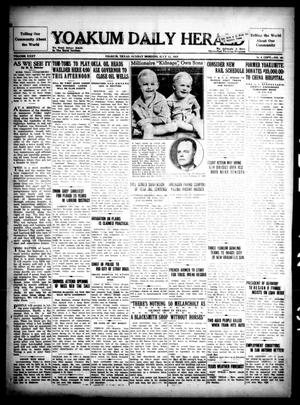 Yoakum Daily Herald (Yoakum, Tex.), Vol. 35, No. 86, Ed. 1 Sunday, July 12, 1931
