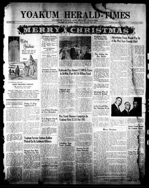 Yoakum Herald-Times (Yoakum, Tex.), Vol. 64, No. 101, Ed. 1 Friday, December 23, 1960