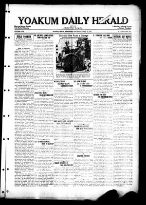 Yoakum Daily Herald (Yoakum, Tex.), Vol. 29, No. 143, Ed. 1 Friday, September 18, 1925