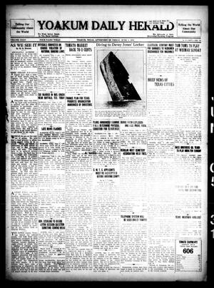 Yoakum Daily Herald (Yoakum, Tex.), Vol. 35, No. 56, Ed. 1 Friday, June 5, 1931