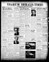 Thumbnail image of item number 1 in: 'Yoakum Herald-Times (Yoakum, Tex.), Vol. 64, No. 78, Ed. 1 Tuesday, October 4, 1960'.