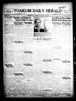 Yoakum Daily Herald (Yoakum, Tex.), Vol. 35, No. 102, Ed. 1 Thursday, July 30, 1931