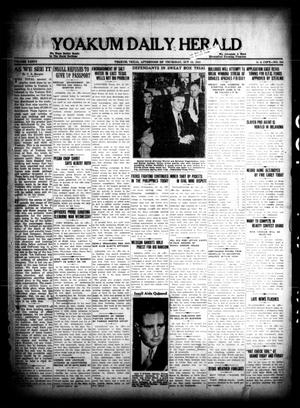 Yoakum Daily Herald (Yoakum, Tex.), Vol. 36, No. 164, Ed. 1 Thursday, October 13, 1932
