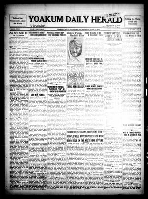 Yoakum Daily Herald (Yoakum, Tex.), Vol. 35, No. 67, Ed. 1 Thursday, June 18, 1931