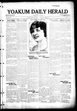 Yoakum Daily Herald (Yoakum, Tex.), Vol. 29, No. 89, Ed. 1 Thursday, July 16, 1925