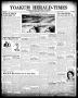 Thumbnail image of item number 1 in: 'Yoakum Herald-Times (Yoakum, Tex.), Vol. 64, No. 12, Ed. 1 Tuesday, February 9, 1960'.