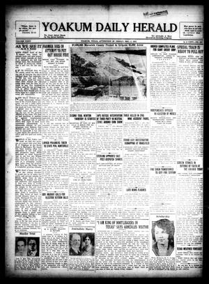 Yoakum Daily Herald (Yoakum, Tex.), Vol. 35, No. 207, Ed. 1 Friday, December 4, 1931