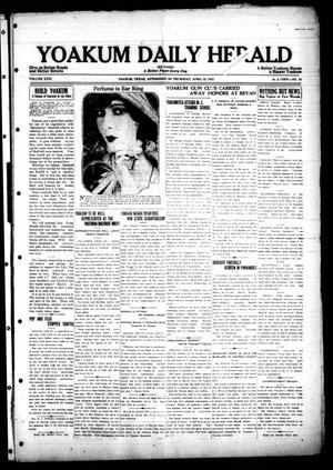 Yoakum Daily Herald (Yoakum, Tex.), Vol. 29, No. 20, Ed. 1 Thursday, April 23, 1925