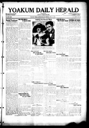 Yoakum Daily Herald (Yoakum, Tex.), Vol. 29, No. 198, Ed. 1 Monday, November 23, 1925