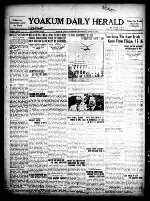 Yoakum Daily Herald (Yoakum, Tex.), Vol. 35, No. 22, Ed. 1 Monday, April 27, 1931