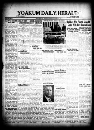 Yoakum Daily Herald (Yoakum, Tex.), Vol. 36, No. 172, Ed. 1 Sunday, October 23, 1932