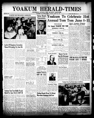 Yoakum Herald-Times (Yoakum, Tex.), Vol. 64, No. 46, Ed. 1 Tuesday, June 7, 1960