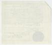 Thumbnail image of item number 2 in: '[C. J. Nelin's Declaration of Intention]'.