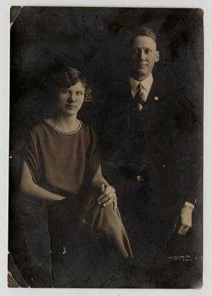 [Photograph of Louise Hanson and Ernest Helge]