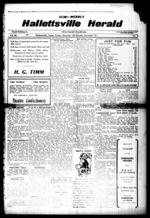 Semi-weekly Hallettsville Herald (Hallettsville, Tex.), Vol. 55, No. [49], Ed. 1 Tuesday, December 13, 1927