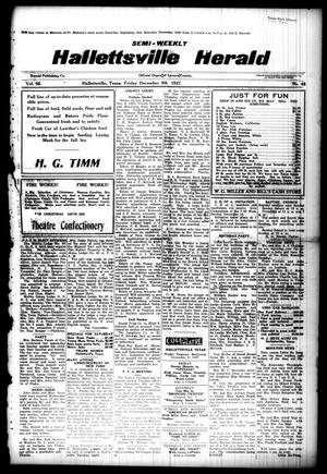Semi-weekly Hallettsville Herald (Hallettsville, Tex.), Vol. 55, No. 48, Ed. 1 Friday, December 9, 1927