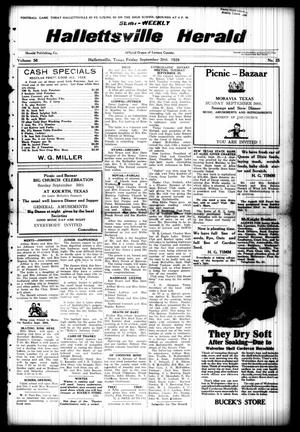 Semi-weekly Hallettsville Herald (Hallettsville, Tex.), Vol. 56, No. 25, Ed. 1 Friday, September 28, 1928