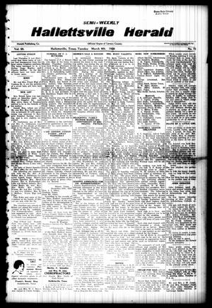 Semi-weekly Hallettsville Herald (Hallettsville, Tex.), Vol. 55, No. 71, Ed. 1 Tuesday, March 6, 1928
