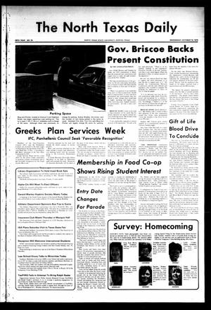 The North Texas Daily (Denton, Tex.), Vol. 59, No. 26, Ed. 1 Wednesday, October 15, 1975