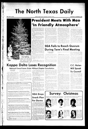 The North Texas Daily (Denton, Tex.), Vol. 59, No. 52, Ed. 1 Wednesday, December 3, 1975