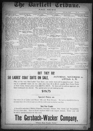 The Bartlett Tribune and News (Bartlett, Tex.), Vol. 38, No. 13, Ed. 1, Friday, November 9, 1923