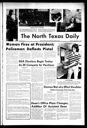 The North Texas Daily (Denton, Tex.), Vol. 59, No. 13, Ed. 1 Tuesday, September 23, 1975