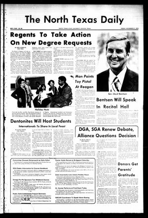 The North Texas Daily (Denton, Tex.), Vol. 59, No. 48, Ed. 1 Friday, November 21, 1975